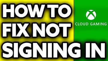 How To FIX Xbox Cloud Gaming Not Signing In (2025)