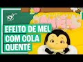 Efeito de mel com cola quente  passo a passo com bianca mendes