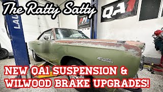 Abandoned 1968 Plymouth Satellite | The Ratty Satty | QA1 Front and Rear Suspension Installation