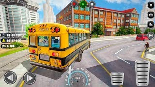 City School Bus Driver 2019: Students Transporter Game - Android Gameplay screenshot 3