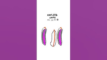 273 | Loops ➰ ➰ ➰ 9:02PM #shorts #procreate #animation