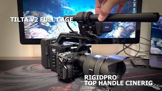 FX3 RIGIDPRO CINERIG TOP HANDLE EDITION   TILTA V2 CAGE