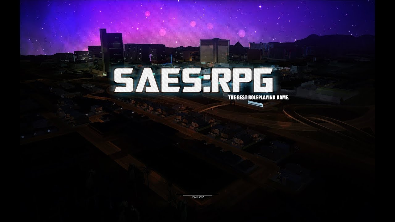 Better rp. SAES. Ghost Triad MTA фон SAES RPG.