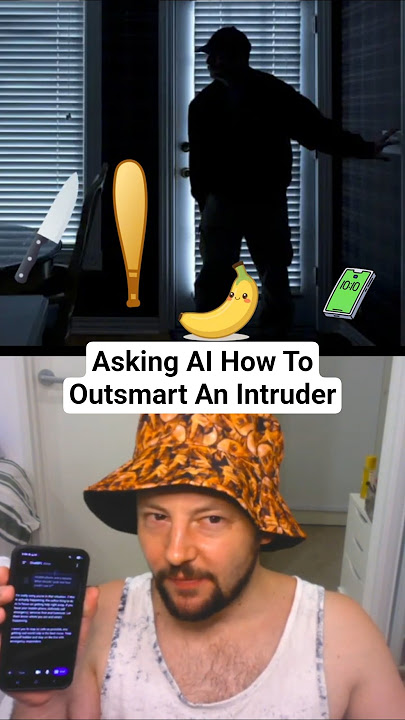 INTRUDER - Use Knife, Bat, Mobile Or BANNANA! #shorts