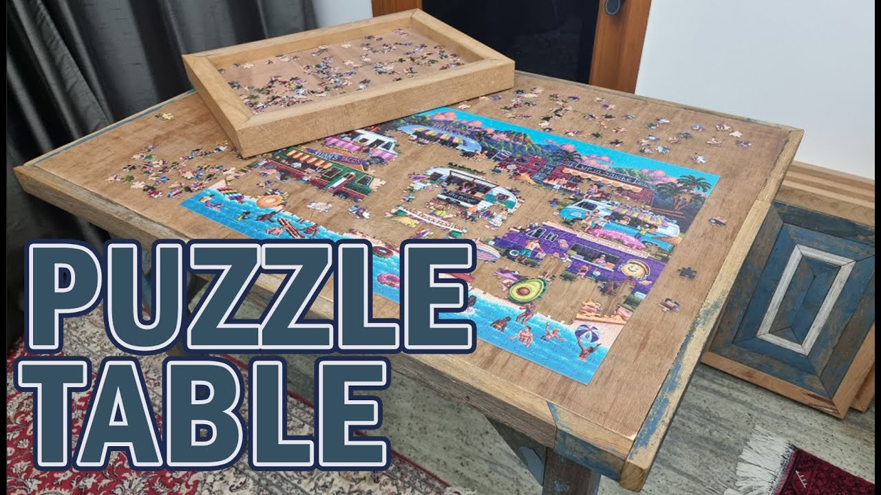 Wooden Puzzle Tray With Storage : 6 Steps (with Pictures) - Instructables