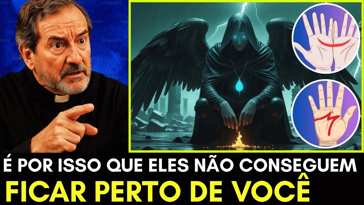 Os  ESCOLHIDOS com o “M” e a lua crescente na mão estão proibidos de estar perto de muitas pessoas!