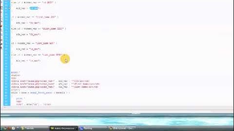 PHP Tutorial #48 - Part 2 - Sortable Tables