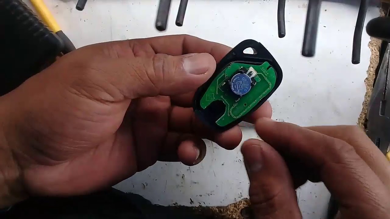 Reparacion Llave Control Remoto Nissan Platina Renault Clio Cambio De Carcasa