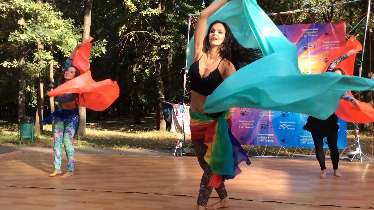 КРАСИВЫЙ ВОСТОЧНЫЙ ТАНЕЦ С ПЛАТКОМ / NEBTEDY MENEIN EL HEKAYA / САМАРА / ШКОЛА ДЖАМИЛА