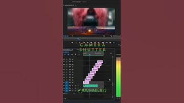 camera shutter in Premiere Pro 📸 #whoomadethis #premierepro #viral