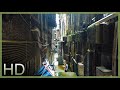 【HD】Walk through Rustic Backstreets of Chongqing, China | Cyberpunk Urban Jungle