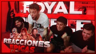 REACCIONES ROYAL RUMBLE 2018!!!