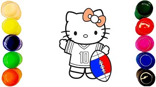 Hello Kitty T-Shirt, Coloring For Kids And Toddlers