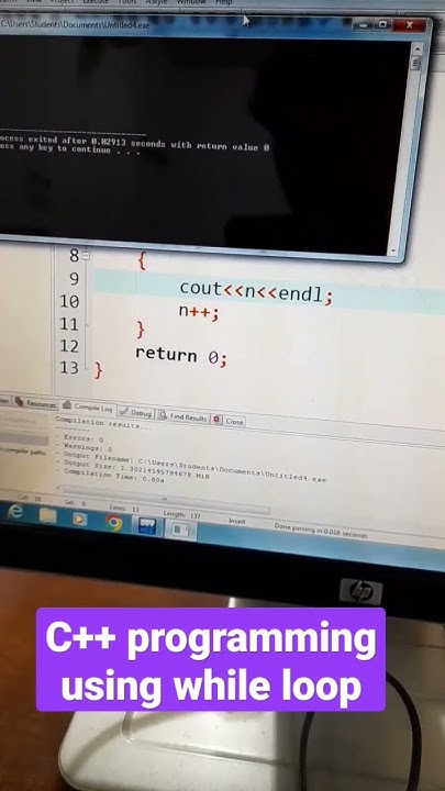 write a program that displays counting from 1 to 10 using while loop ...