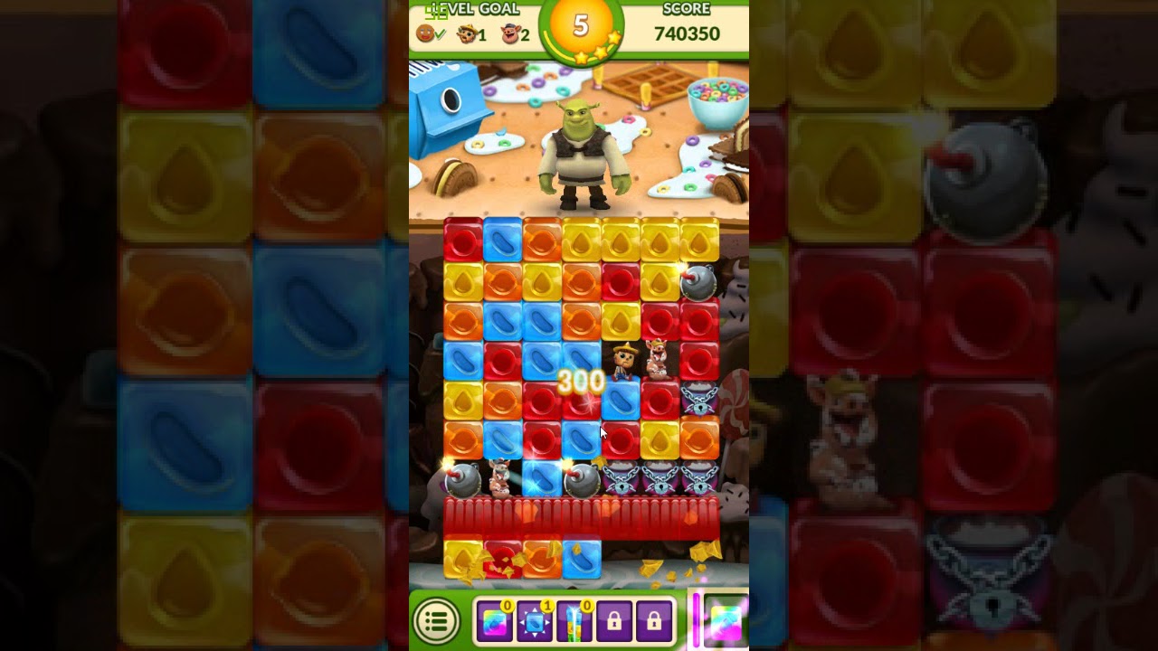 Shrek Sugar Fever level 132 no boosters 😈