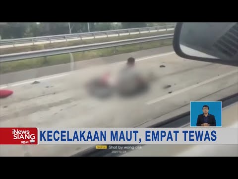 Kecelakaan Maut Minibus vs Truk di Bandar Lampung, 4 Orang Tewas #iNewsSiang 24/12