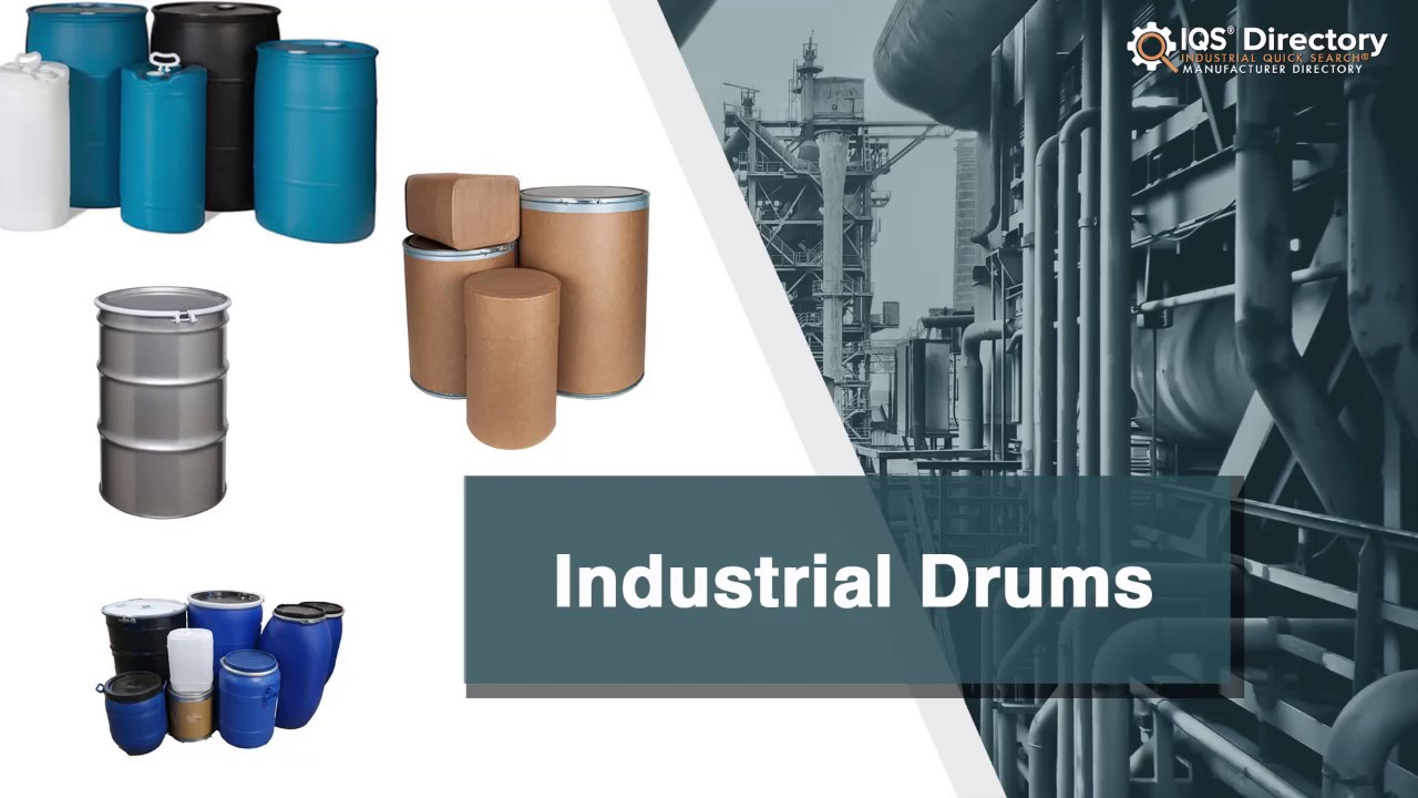 industrial drums, industrial 55 gallon drums, large storage drums, durable ...
