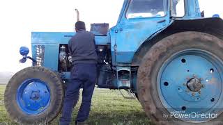 MTZ 82 и сеялка СЗ-3.6 посев ячменя