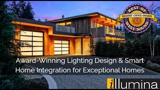 Elevate Your Home with Custom Lighting, Shades, Audio, and Smart Home Integration with illumina!