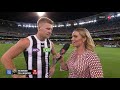 Jordan De Goey post-game interview | AFL Round 2