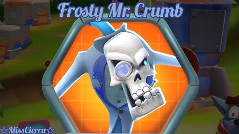 Crash Bandicoot: On the Run! Frosty Mr. Crumb