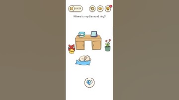 Brain find level 21 | where is my diamond ring (#brainfind#vigor)