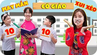 Cô Giáo May Mắn VS Cô Giáo Xui Xẻo ♥ Min Min TV Minh Khoa