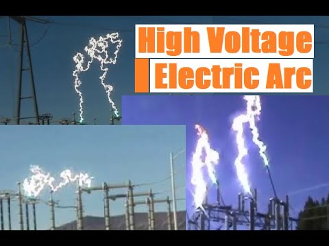 high voltage arcing compilation  การอาร์คของอุปกรณ์ไฟฟ้าแรงสูง