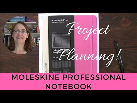 Moleskine Professional Notebook for Project Planning