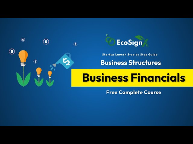 Videos 5 Business Financials Tools | Startup Funding | How to start a Business