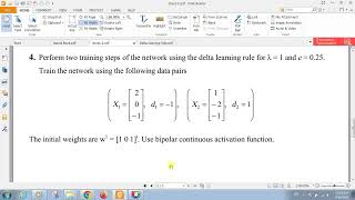 Neural Networks Learning Rules: Part 2 | Intelligent Control Profile