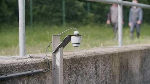 Maintenance-free measurement in the stormwater overflow basin | Apfelstädt-Ohra | VEGA Water Tour