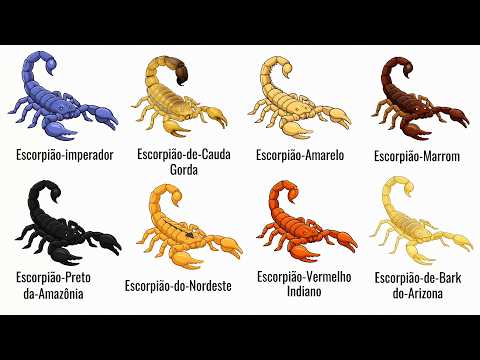 Cada Tipo de Escorpião e seu Veneno Explicados em 9 Minutos (Part 1)