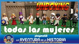 Playmobil La Aventura de la Historia Mujeres ⭐ Referencias Planeta de Agostini