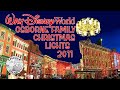 Walt Disney World Osborne Family Christmas Lights –  Famous Light Show – Disney&#39;s Hollywood Studios