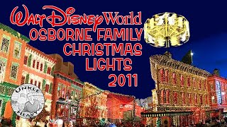 Walt Disney World Osborne Family Christmas Lights –  Famous Light Show – Disney&#39;s Hollywood Studios