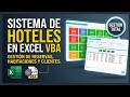 Sistema de Control de Hoteles en Excel VBA | Gestión de Reservas, Habitaciones y Clientes