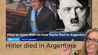GOVERNMENT DOCUMENTS PROVE HILTER FLED to Argentina