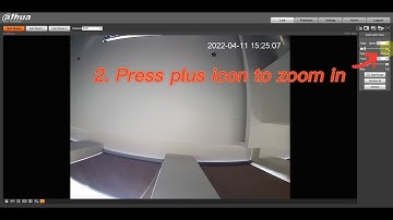 How to zoom in and out IP camera?