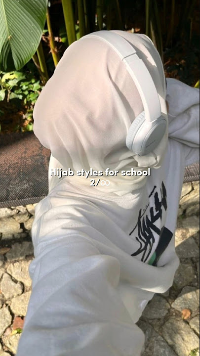 Hijab styles for school pt.2 || #shorts #islam #aesthetic #muslimah #hijab #fyp #trending