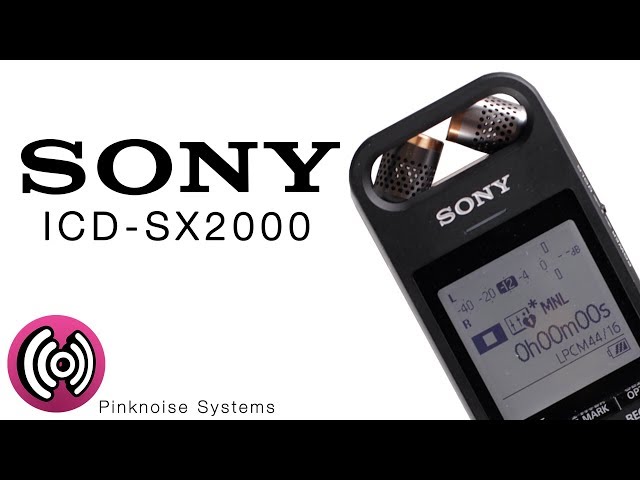 Sony ICD-SX2000 – What is it? - YouTube