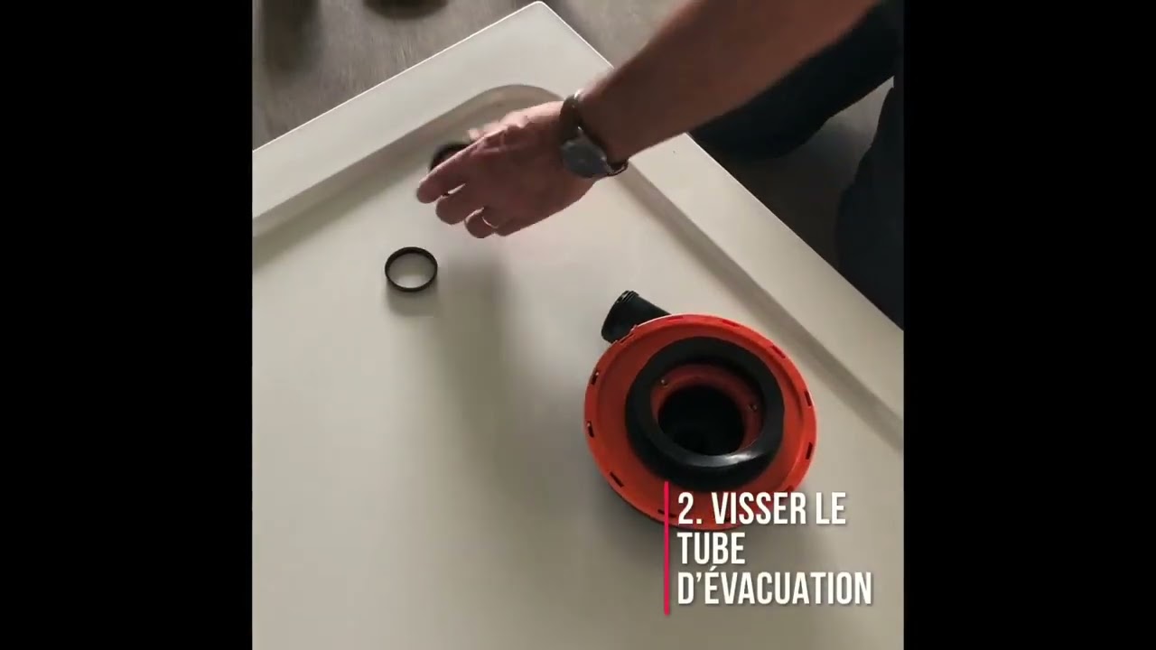 Bonde + siphon pour évier 1 bac ø 90 mm - Mr.Bricolage