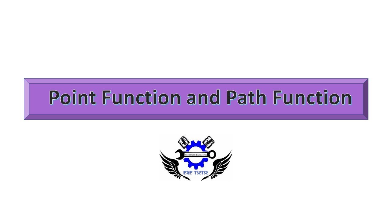 Point function and Path function in Thermodynamics - YouTube