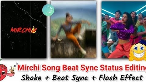 Trending Mirchi Song Beat Sync + Photo Shake Effect Status Editing in Alight Motion || Aqib Editx