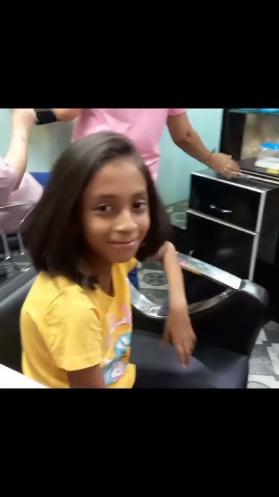  long to short hair transformation - YouTube
