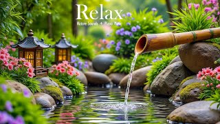 Relaxing Music Relieves Stress, Anxiety and Depression 🌿 Healing Piano + Water Sounds, Calm Music