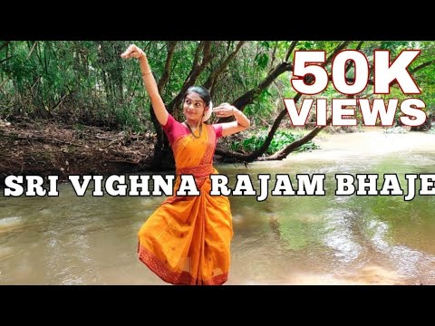 Sri vighna rajam bhaje  Dance Cover  Ganesha Chaturthi  Padma Shalini  Indian Raga