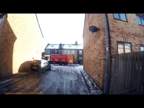 bin lorry vs van 1 of 4 - bump