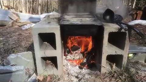 Cheap Cinder Block Maple Syrup Evaporator – Less than $50