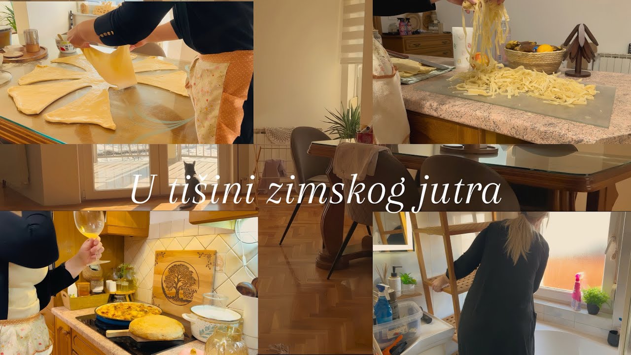 ❄️Tišina zimskog jutra❄️Ledeno šerbe,domaći pilav i topli PIRJAN/IDEJA ZA DORUCAK/KUCNA rutina/Rolat